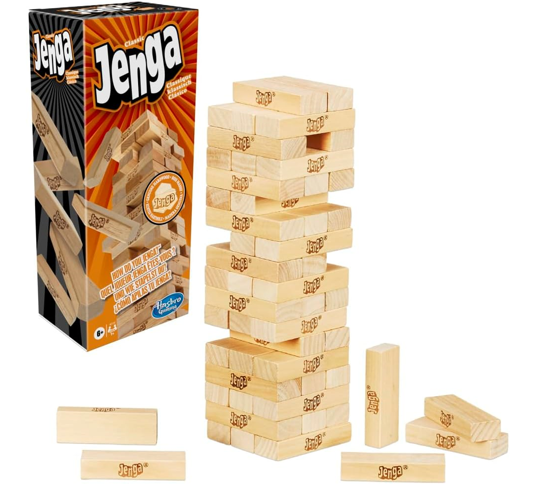 Hasbro Gaming Jenga Classic Game