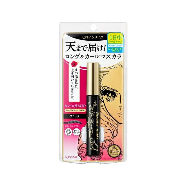 Kiss Me Heroine Make Long & Curl Mascara - Black