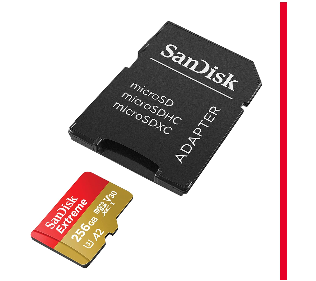 SanDisk 256GB Extreme microSDXC