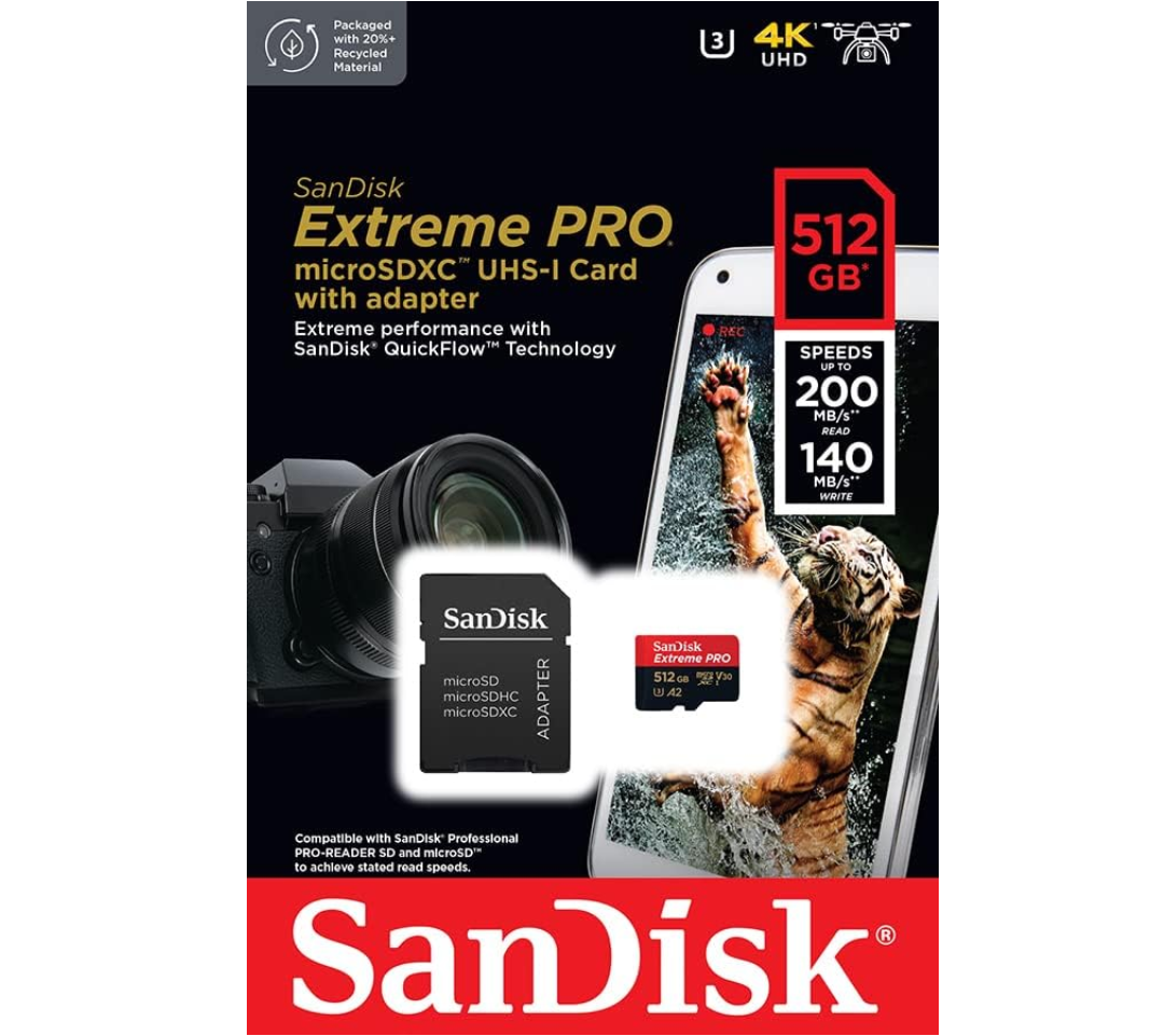 SanDisk Extreme PRO microSDXC