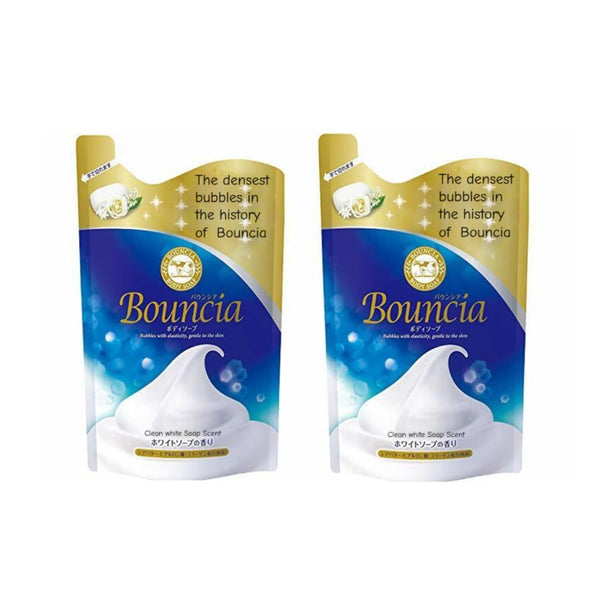 Bouncia Body soap White soap Scent Refill 400ml X 2