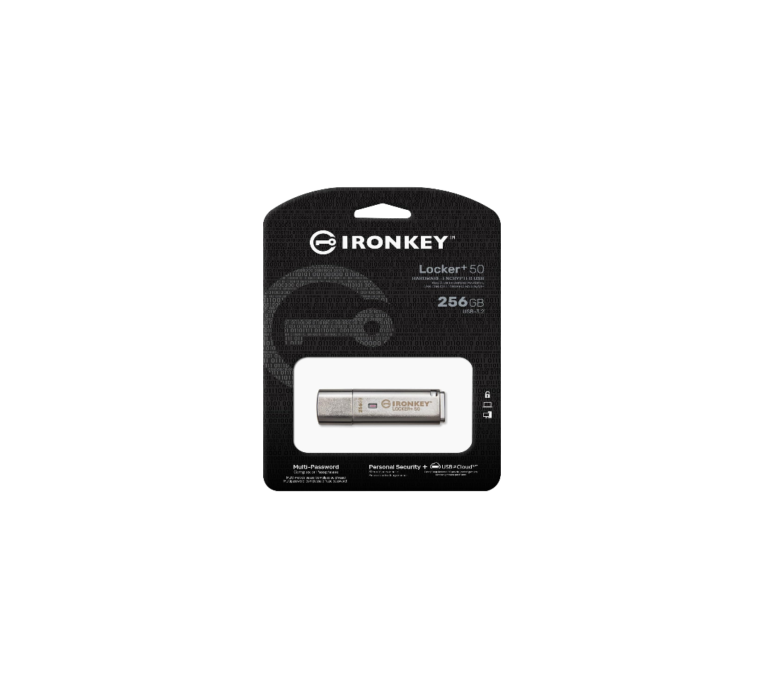 Kingston Ironkey Locker+ 50 256GB