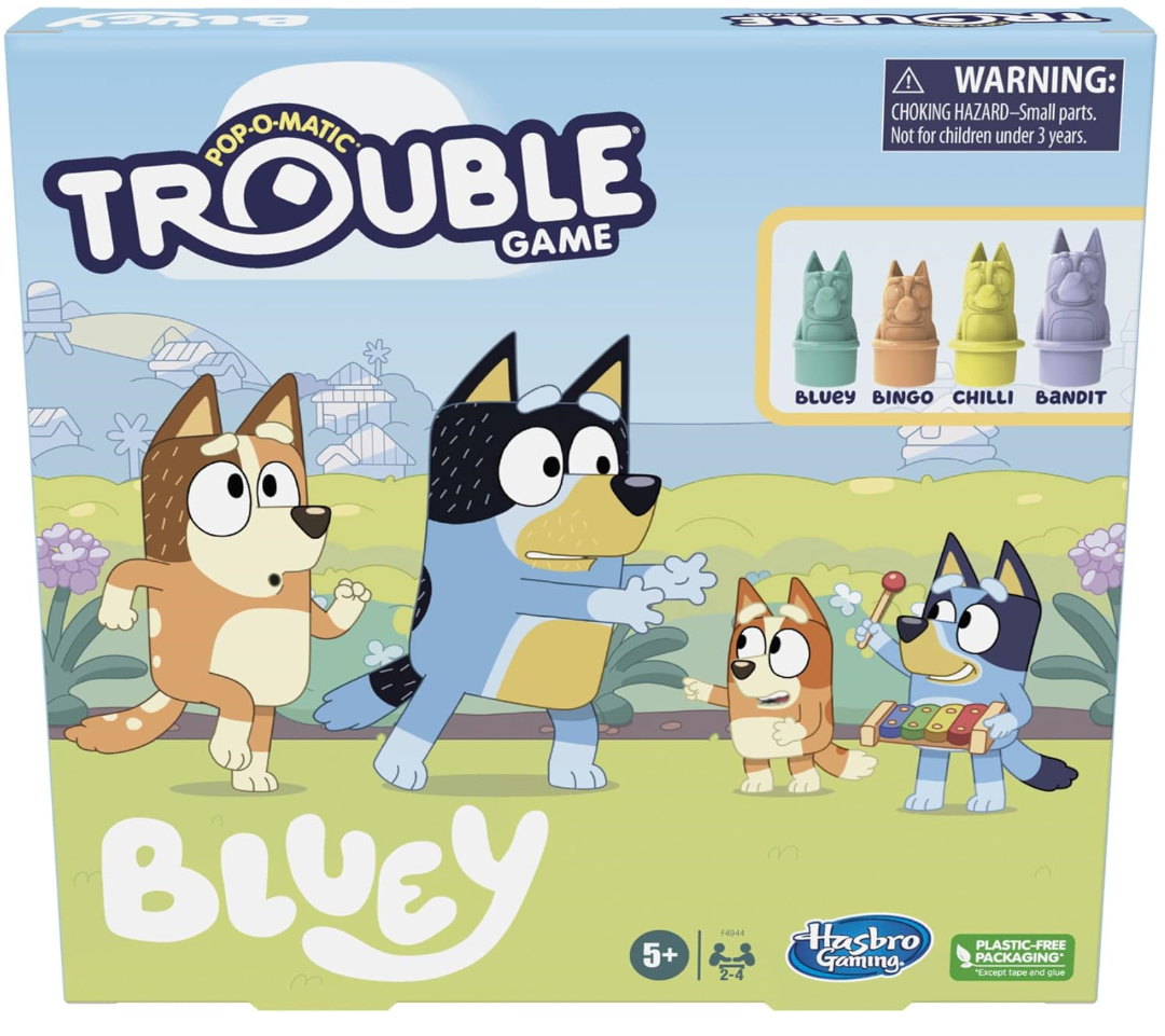 Hasbro Gaming Trouble: Bluey Edition