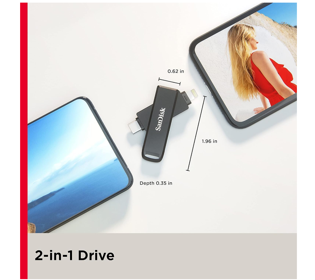 SanDisk 256GB iXpand Flash Drive