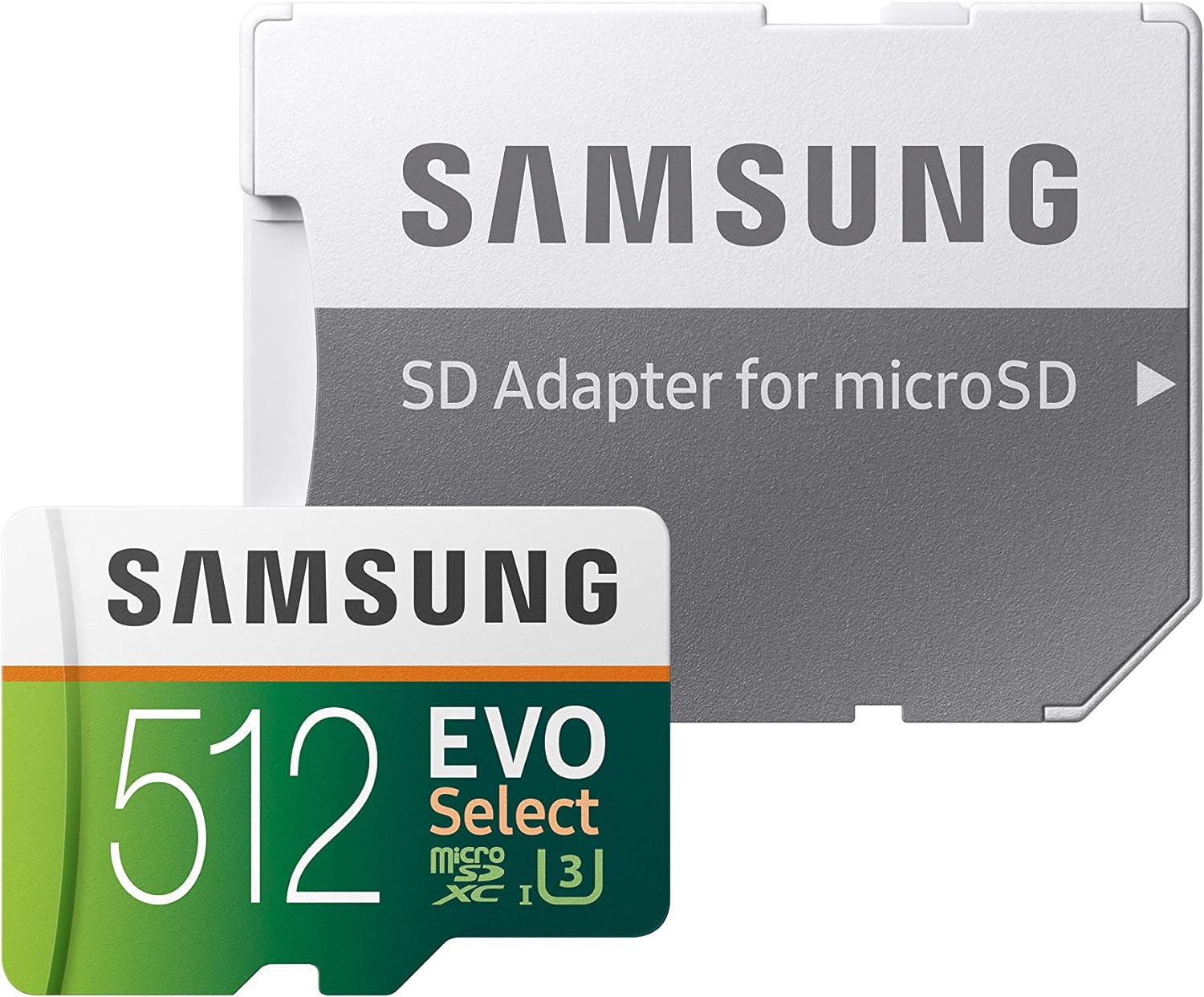 SAMSUNG 512GB microSDXC UHS-I U3 100MB/s MB-ME512HA