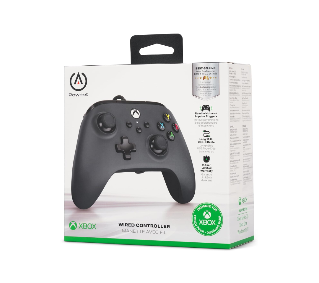 PowerA Wired Controller For Xbox Series X Black