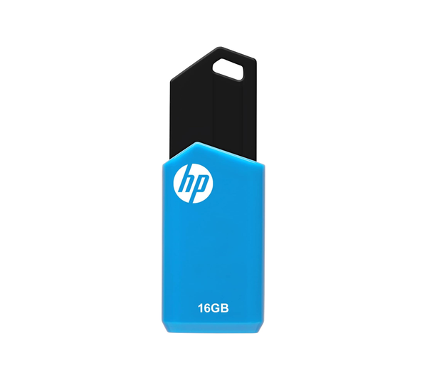 HP 16GB v150w USB 2.0 Flash Drive, Blue