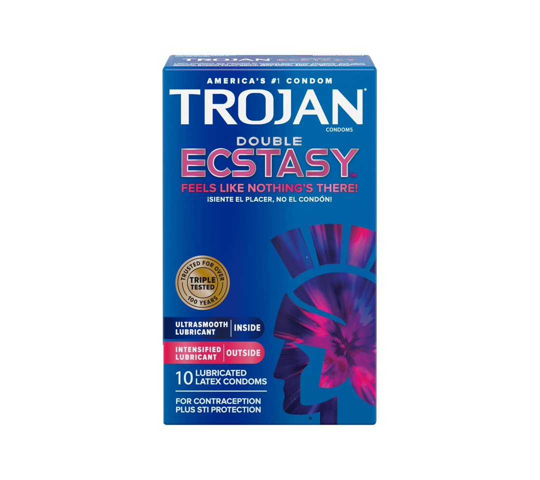 Trojan Double Ecstasy Lubricated