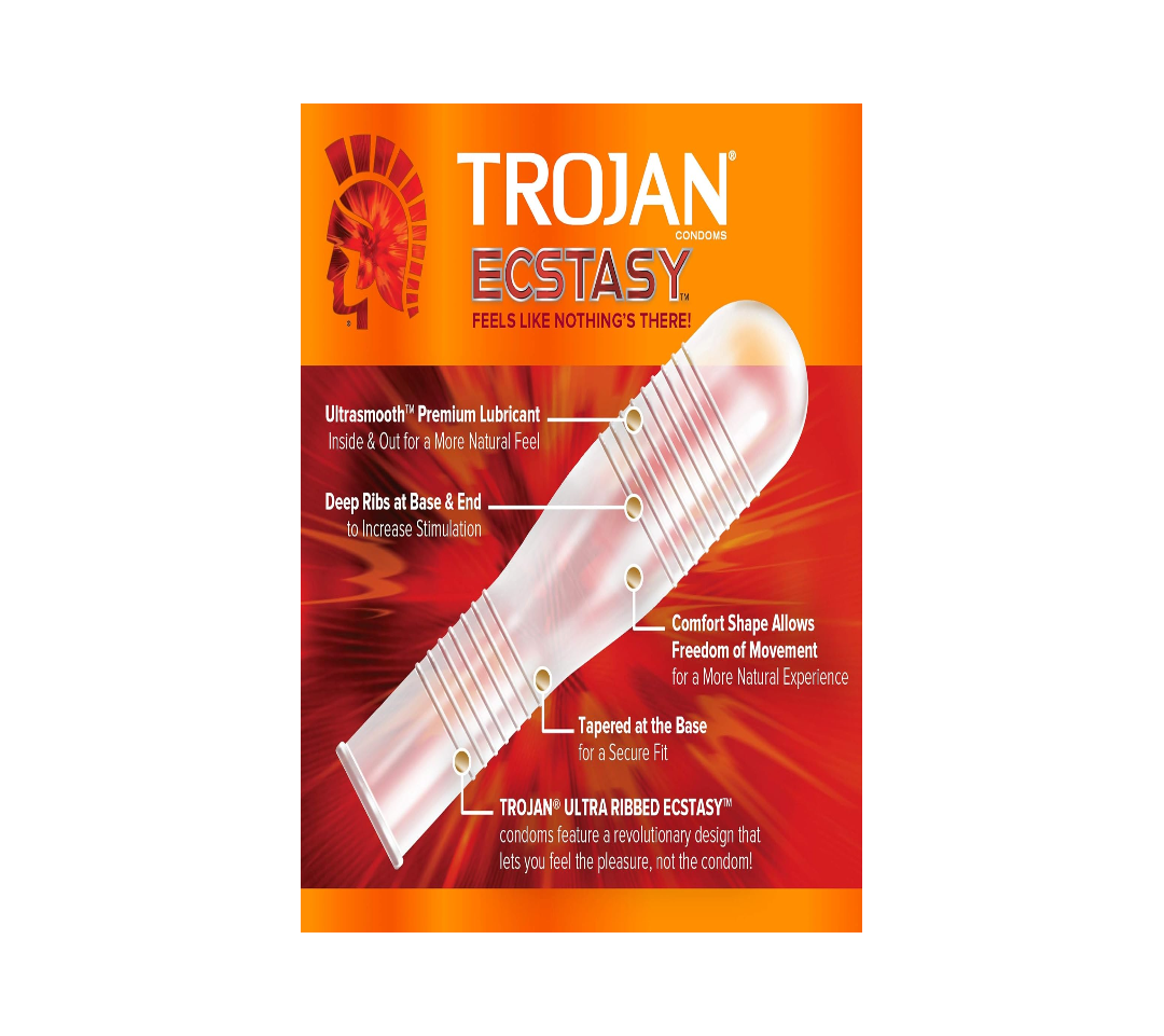 Trojan Double Ecstasy Lubricated