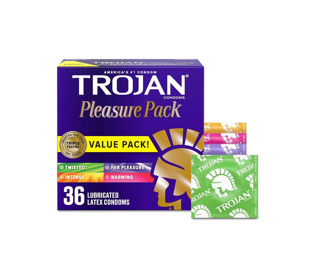 TROJAN Pleasure Pack Assorted Condoms