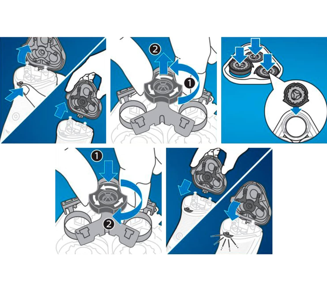 Philips SH30 Replacement Blades for Series 3000