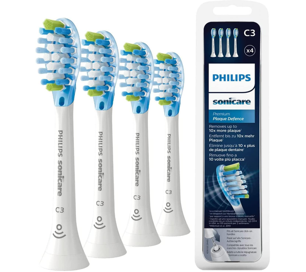 Philips Sonicare C3 Toothbrush Heads-4(Model HX9044/17)