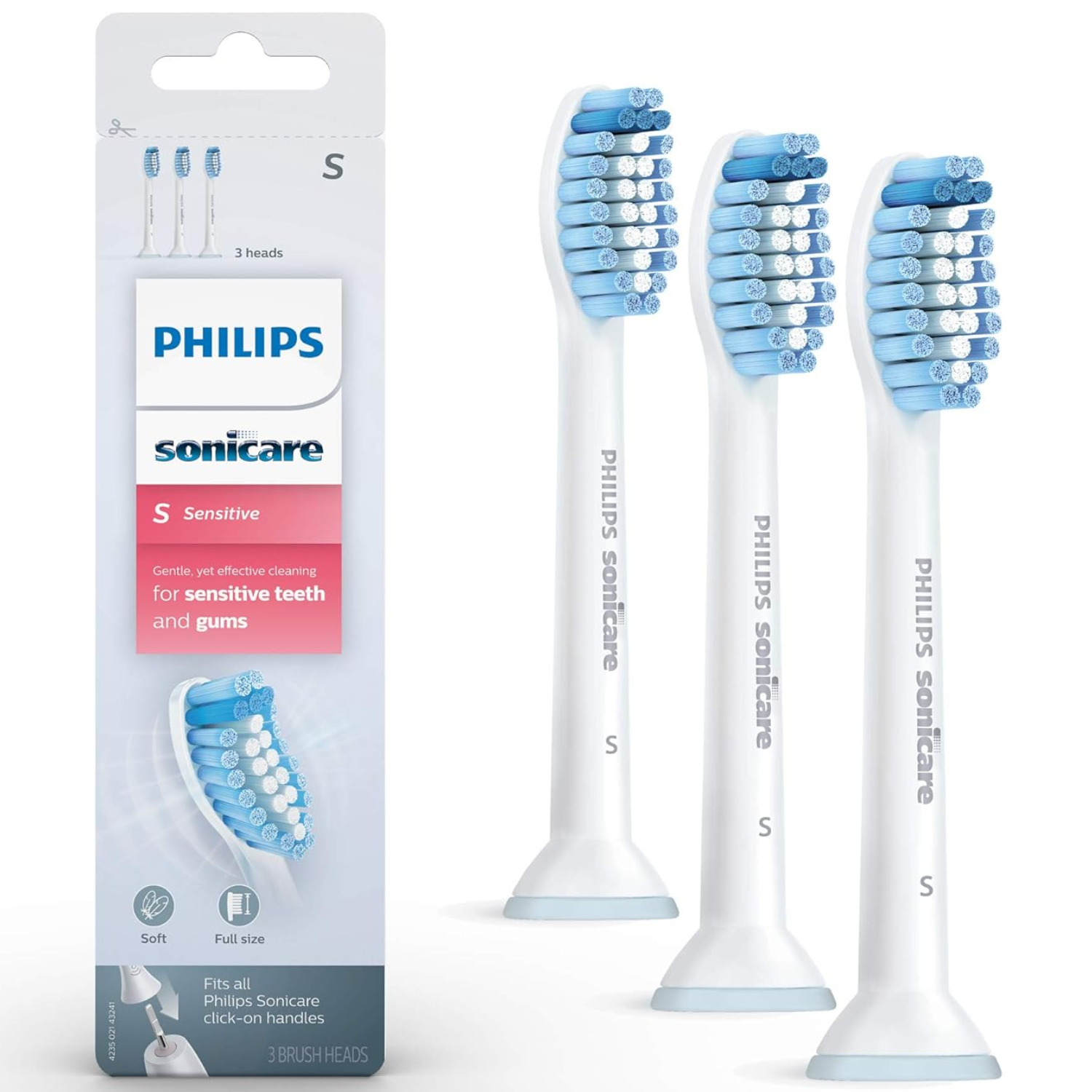 Philips  Replacement Toothbrush 3 Heads HX6053/64