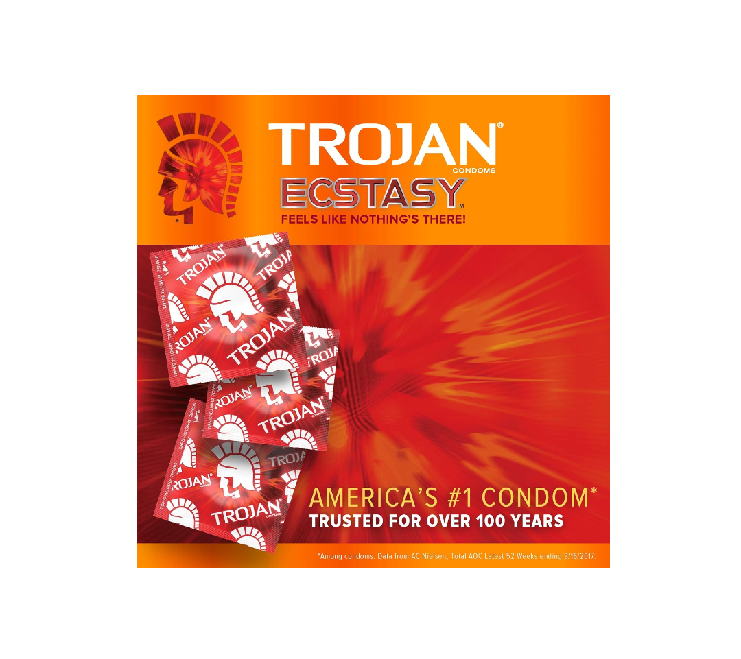 Trojan Double Ecstasy Lubricated