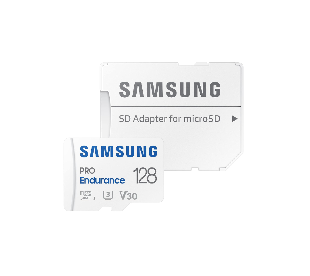 SAMSUNG PRO Endurance 128GB MicroSDXC Class 10, U3, V30