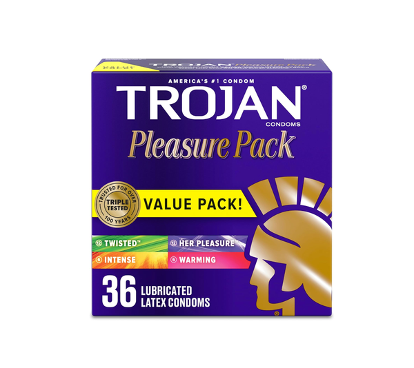 TROJAN Pleasure Pack Assorted Condoms