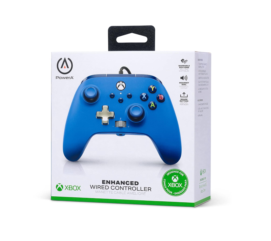 PowerA Enhanced Wired Controller Blue